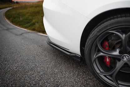 🔥Rear Side Splitters Alfa Romeo Giulia Quadrifoglio 🔥