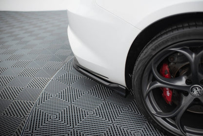 ⭐ Rear Side Splitters per Alfa Romeo Giulia Quadrifoglio ⭐