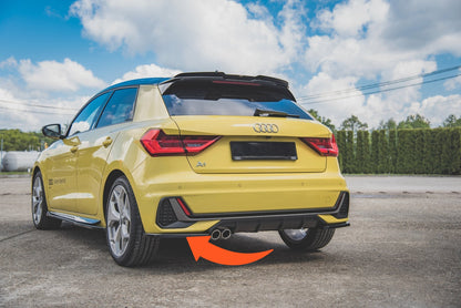 🔥Rear Side Splitters Suitable For Audi A1 S-Line GB🔥
