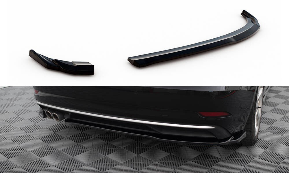 😍Splitter laterali posteriori Adatto Per Audi A3 Sportback 8V Facelift😍