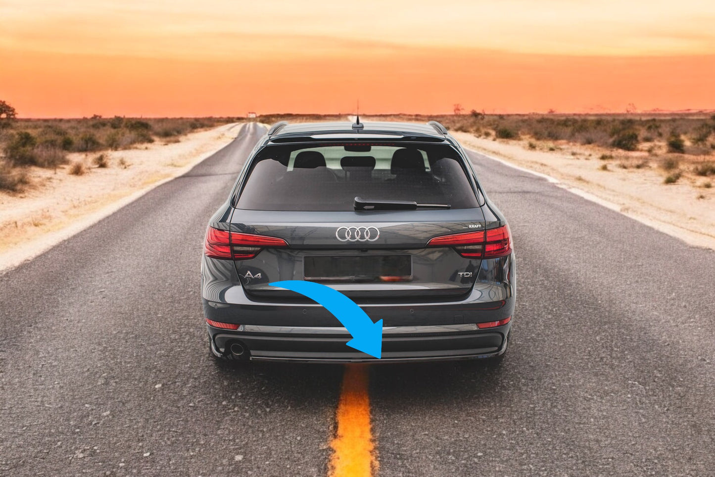 🤩Splitter laterali posteriori adatto per Audi A4 B9🤩