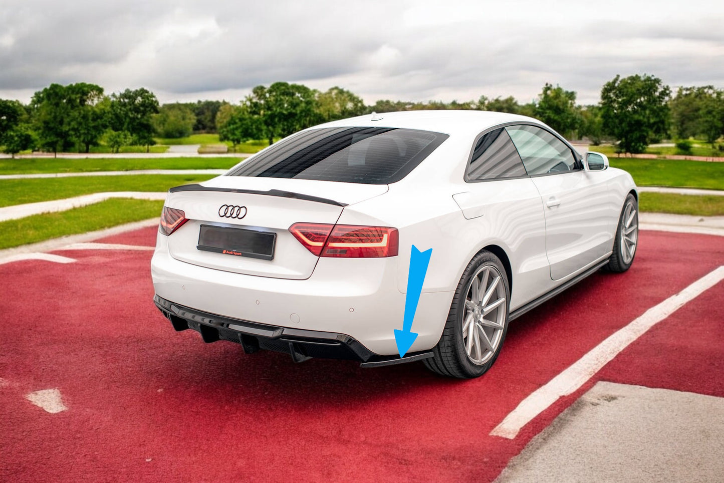 🌺Rear Side Splitter Suitable for Audi A5 Coupe 8T Facelift🌺