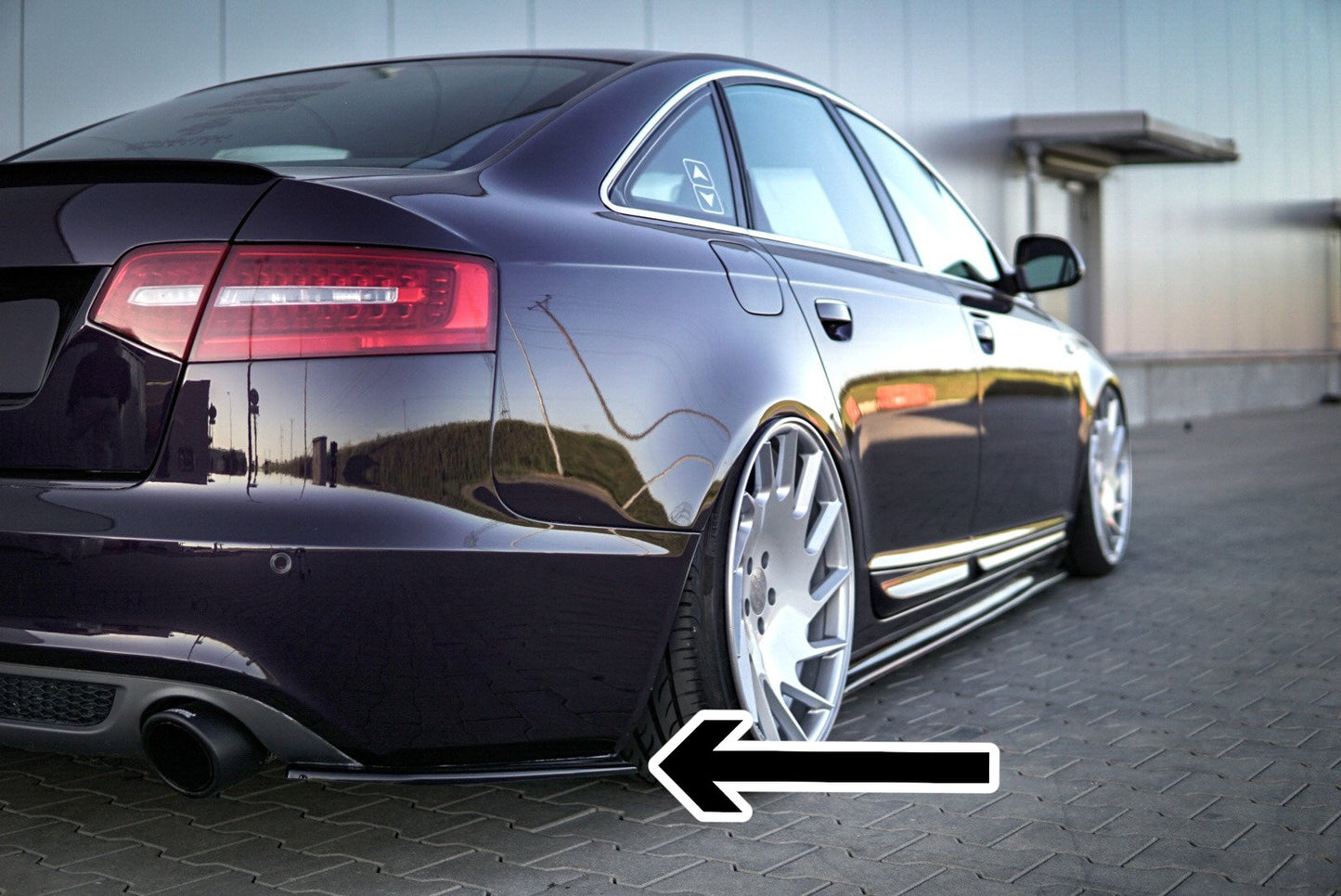 ✨Rear Side Splitter Suitable for Audi A6 S-Line C6/C6 FL Sedan/Avant✨