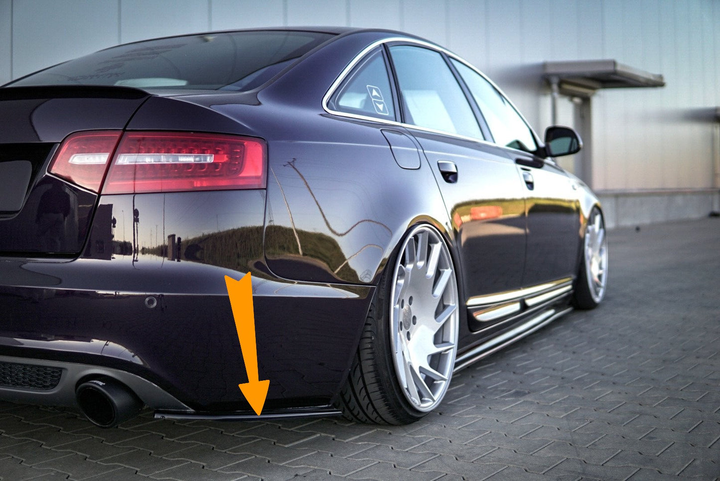 🔥Splitter Laterali Adatto Per Audi A6 S-Line C6 / C6 FL Berlina🔥