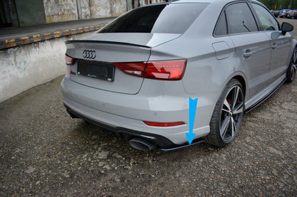 🔥Splitter Laterali Posteriori Adatto Per Audi RS3 8V FL Sedan🔥