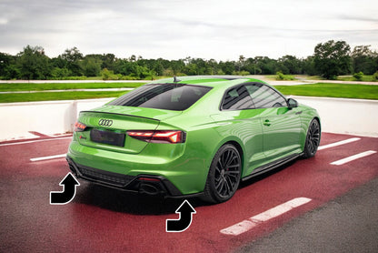 🔥Rear Side Splitters suitable for Audi RS5 F5 Facelift🔥