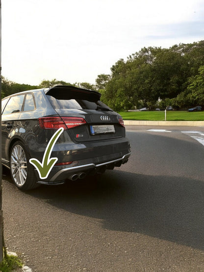✨Rear Side Splitter Suitable for Audi S3 8v Facelift✨