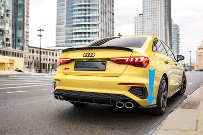 🤩Rear Side Splitter Suitable for Audi S3 Sedan 8Y🤩