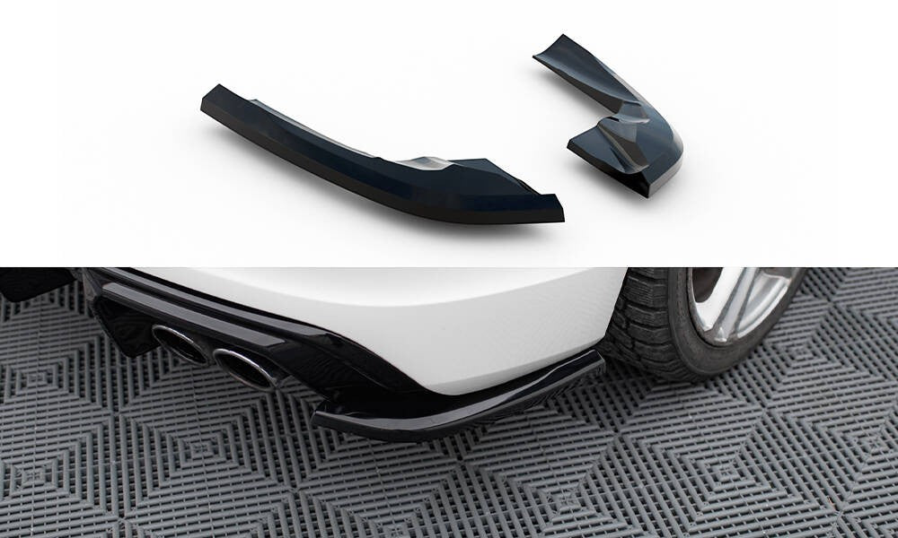 😎Splitter laterali posteriori Adatto Per Audi S3 Sportback 8V😎