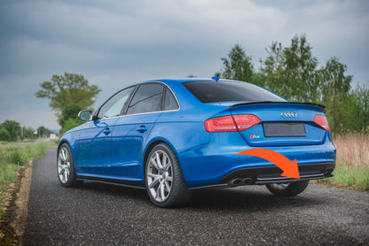 🔥Splitter Posteriore Adatto Per Audi S4 / A4 S-Line B8 Berlina🔥