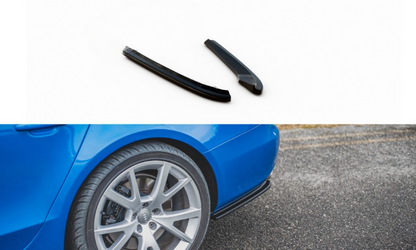 🔥Splitter laterali posteriori adatto per Audi S4 / A4 S-Line B8 Berlina🔥