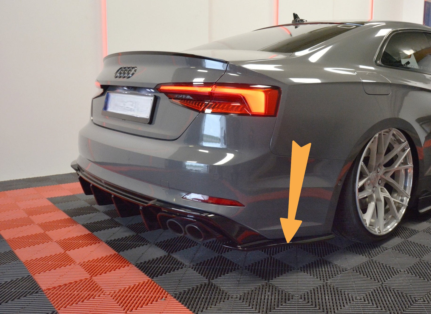 🔥Rear Side Splitters Suitable For Audi S5 F5 Coupe🔥