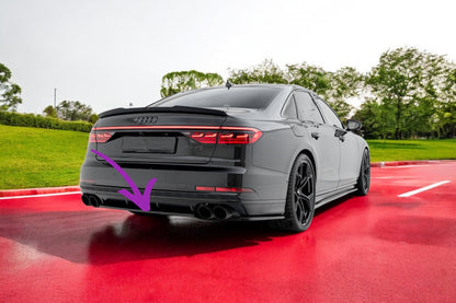 🔥Splitter posteriore adatto per Audi S8 D5🔥