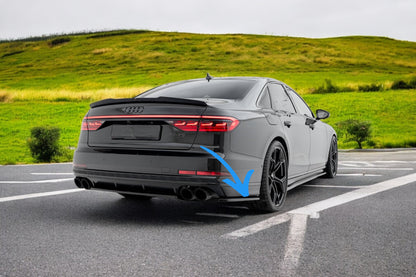 🔥Rear side splitter suitable for Audi S8 D5🔥