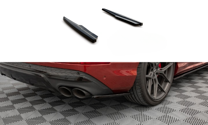 💫Rear side splitter suitable for Audi SQ7 Mk2 (4M) Facelift💫