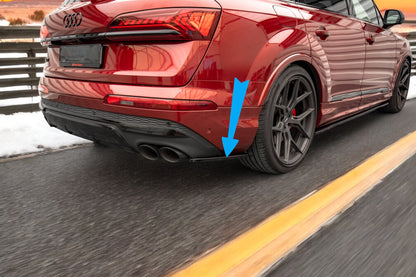 🤩Rear Side Splitters Suitable For Audi SQ7 Mk2 (4M) Facelift🤩