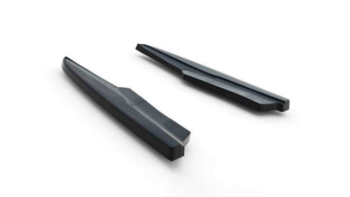 💫Rear side splitter suitable for Audi SQ7 Mk2 (4M) Facelift💫