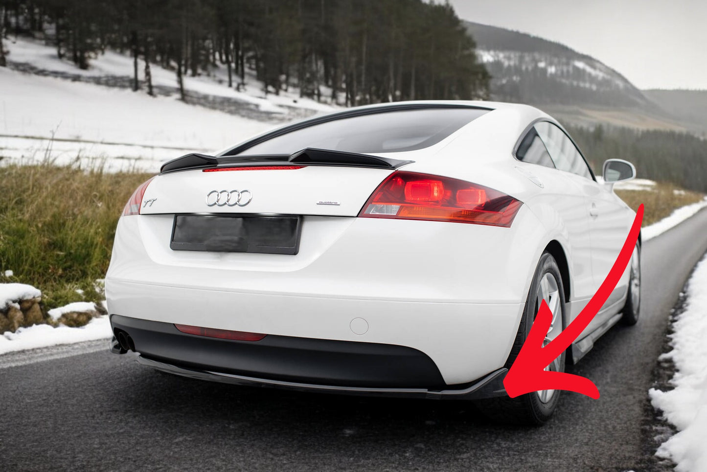 🤩Splitter laterali posteriori adatto per Audi TT 8J🤩