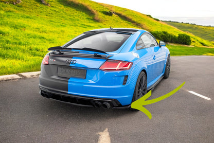 😍Splitter laterali posteriori Adatto Per Audi TT S 8S Facelift 😍