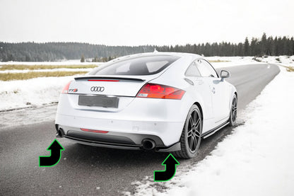 ✨Splitter laterali posteriori Audi TT S-Line 8J Facelift✨