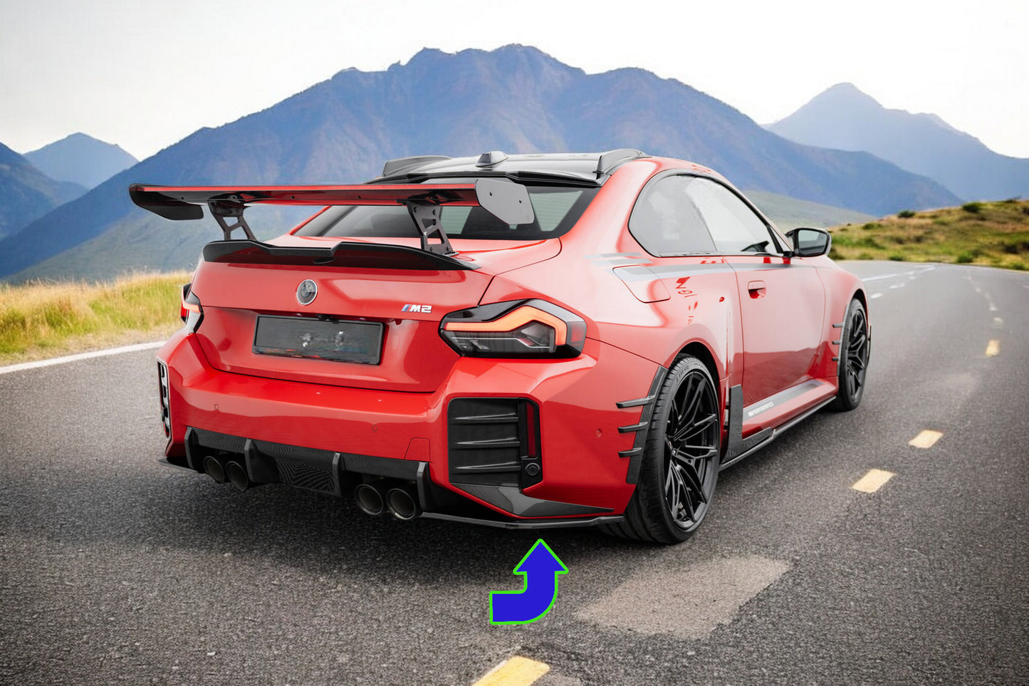 ✨Splitter Laterali Posteriori BMW M2 M-Performance G87✨