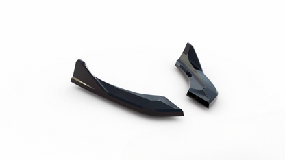 ⭐Splitter laterali posteriori (per mantovana posteriore V.3) BMW 1 M-Pack / M14⭐