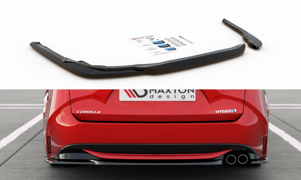 SPLITTER LATERALI POSTERIORI adatti per TOYOTA COROLLA XII TOURING SPORTS