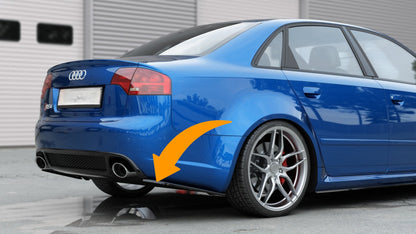 🔥Rear Side Splitters V.1 Suitable For Audi RS4 Sedan B7🔥