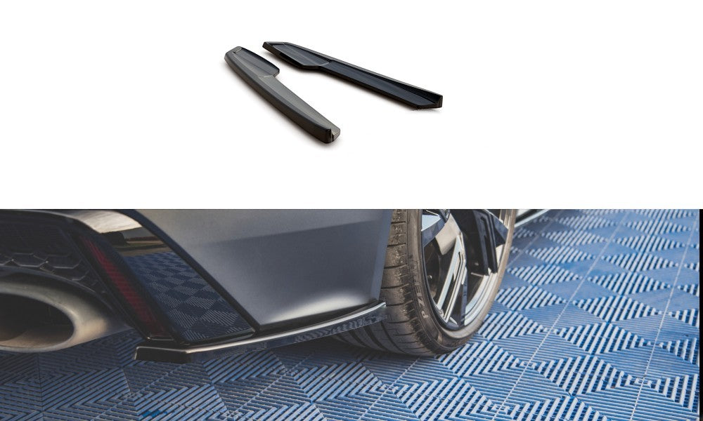 😎Splitter laterali posteriori V.1 adatto per Audi RS6 C8😎