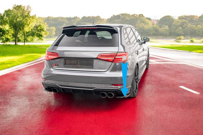 ⭐️Rear Side Splitter V.1 suitable for Audi S3 Sportback 8V Facelift⭐️