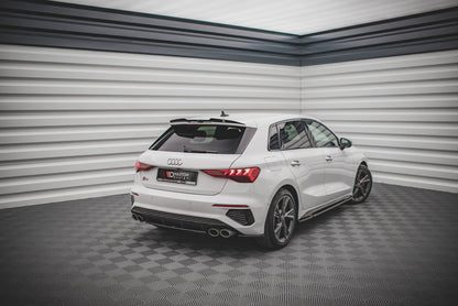 REAR SIDE SPLITTERS V.1 AUDI S3 SPORTBACK 8Y PRODUCT CODE: AU-A3-8Y-SLINE-RSD1G