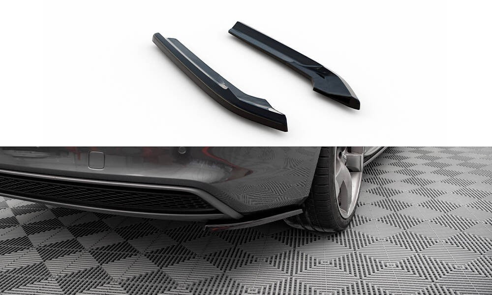 😍Rear Side Splitter V.2 Suitable For Audi A4 S-Line Avant B8 Facelift😍