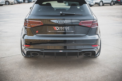 REAR SIDE SPLITTER V.2 AUDI RS3 8V SPORTBACK FACELIFT