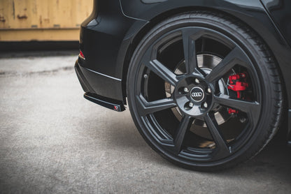 REAR SIDE SPLITTER V.2 AUDI RS3 8V SPORTBACK FACELIFT