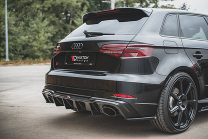 REAR SIDE SPLITTER V.2 AUDI RS3 8V SPORTBACK FACELIFT