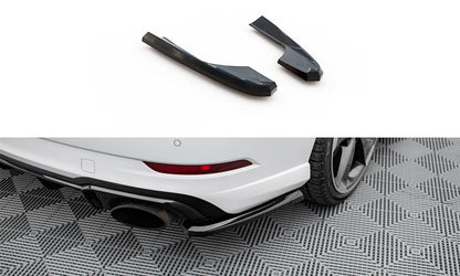 🌺Splitter laterali posteriori V.2 Adatto Per Audi RS3 Sedan 8V Facelift🌺