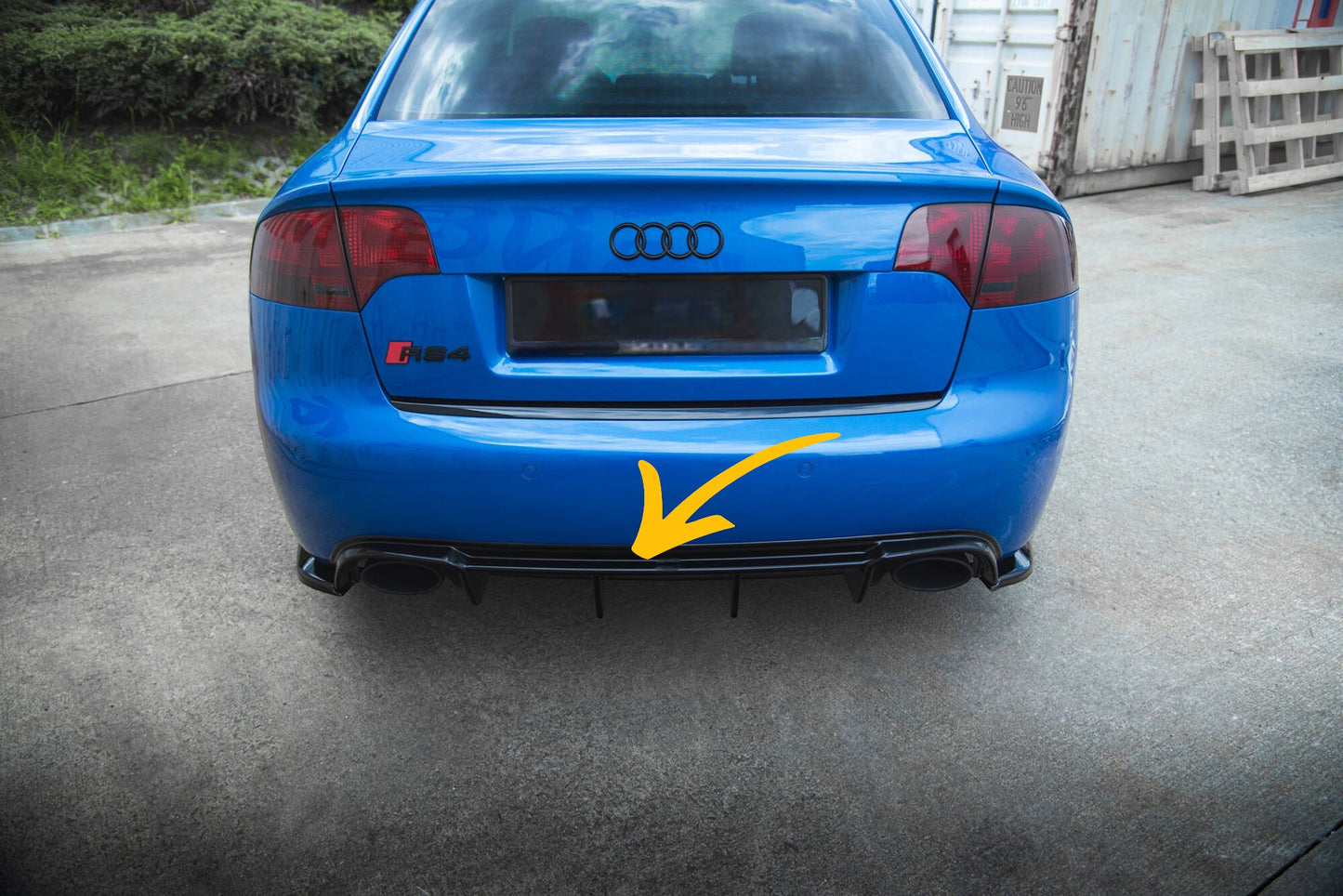 🔥Diffusore Posteriore Adatto Per Audi RS4 B7🔥