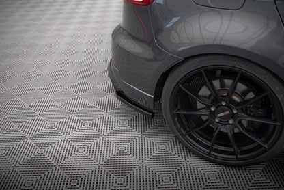😎Splitter V.2 Adatto Per Audi S3 / A3 S-Line Sportback 8V Facelift😎