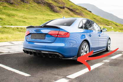 😎Splitter laterali posteriori adatto per V.2 Audi S4 Sedan B8😎