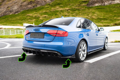 ✨Splitter laterali posteriori V.2 adatto per  Audi S4 Sedan B8✨