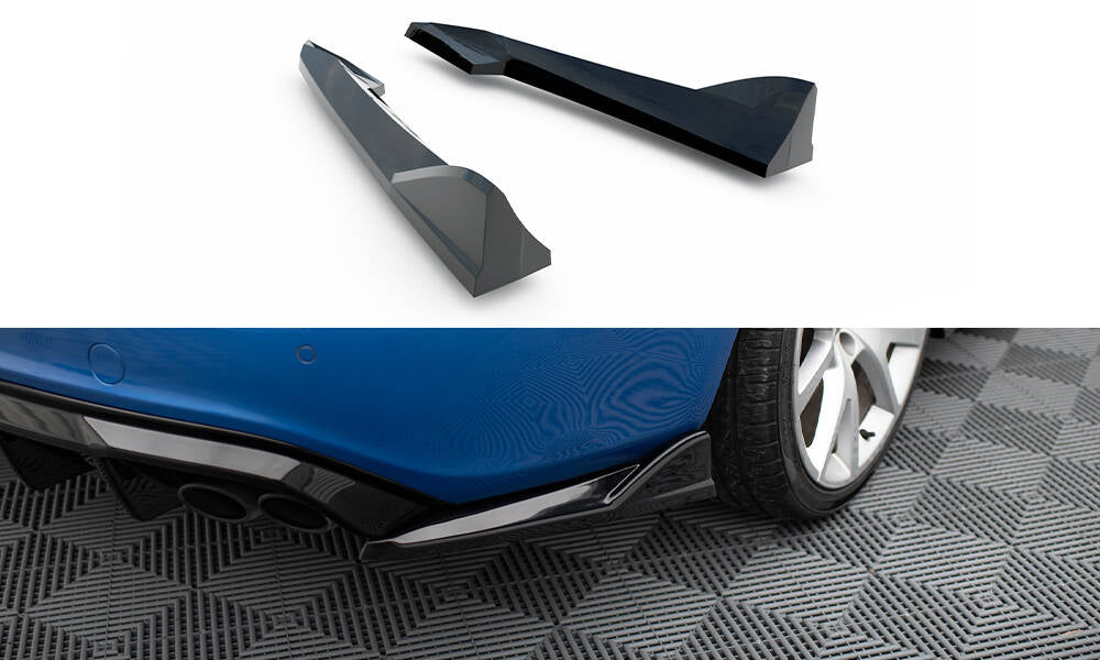 ✨Splitter laterali posteriori V.2 adatto per  Audi S4 Sedan B8✨