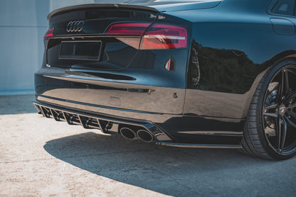 😍Splitter Laterali Posteriori V.2 Adatto Per Audi S8 D4 Facelift😍
