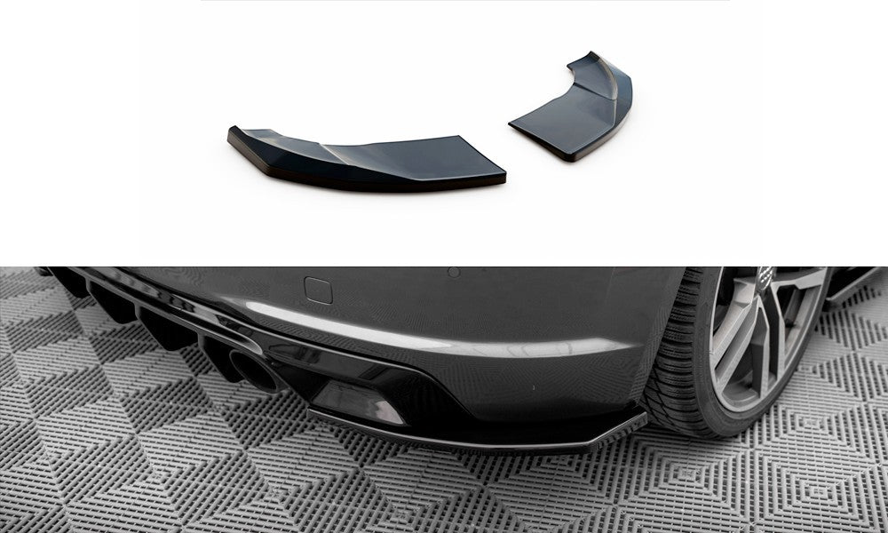 💥Splitter laterali posteriori V.2 Adatto Per Audi TT S-Line 8S💥
