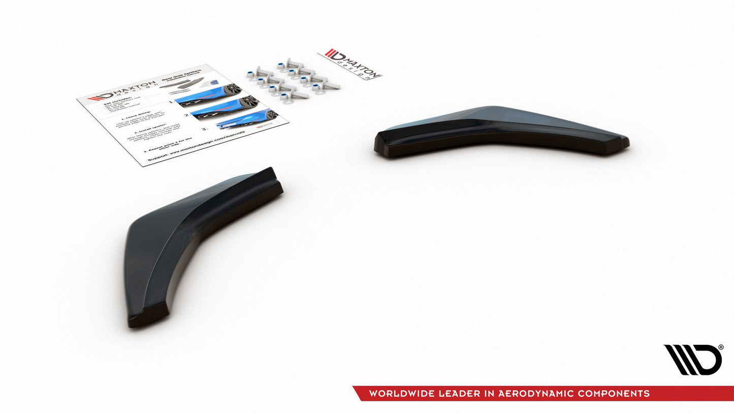 SPLITTER LATERALI POSTERIORI V.2 adatti per VW GOLF 7 GTI 2013-2016