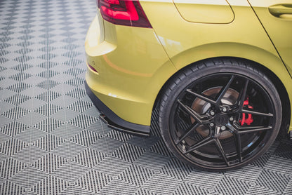 SPLITTER LATERALI POSTERIORI ADATTI PER V.2 VOLKSWAGEN GOLF 8 GTI CLUBSPORT 2020