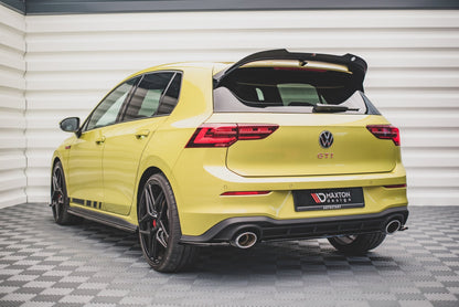 SPLITTER LATERALI POSTERIORI ADATTI PER V.2 VOLKSWAGEN GOLF 8 GTI CLUBSPORT 2020