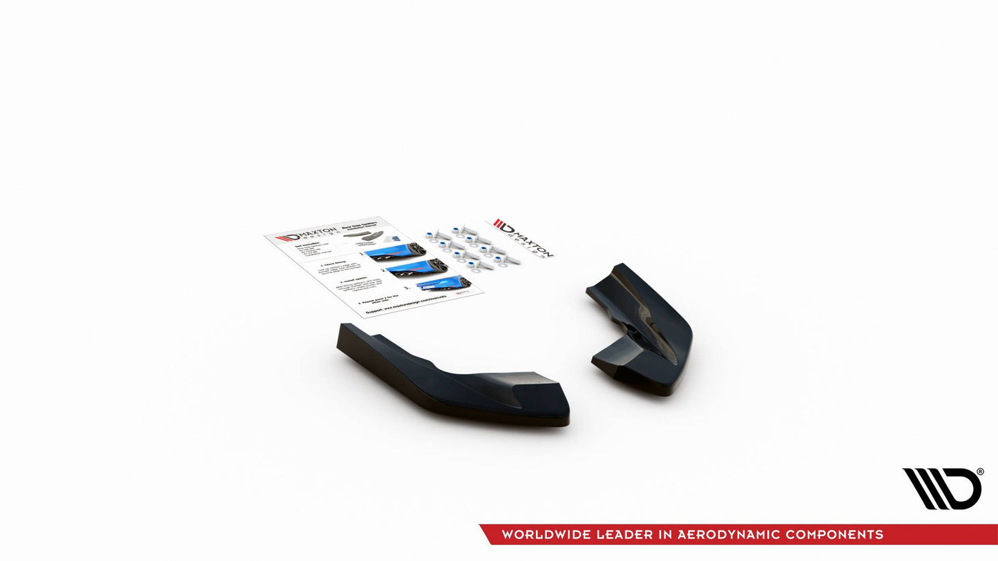 SPLITTER LATERALI POSTERIORI ADATTI PER V.2 PER VOLKSWAGEN GOLF R MK8 2020