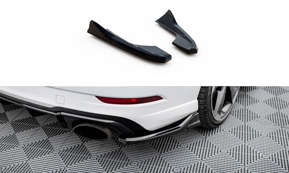 🌺Splitter laterali posteriori V.3 Adatto Per Audi RS3 Sedan 8V Facelift🌺