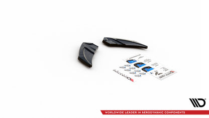 SPLITTER LATERALI POSTERIORI ADATTI PER  V.3 VOLKSWAGEN GOLF R MK7 2013-2016