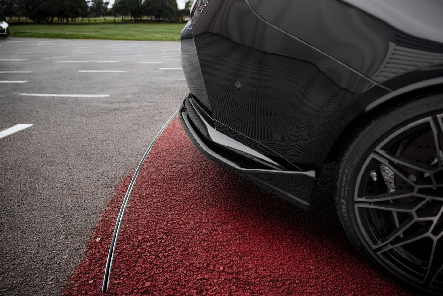 ⭐Splitter Laterali Posteriori V.4 CSL Look BMW M3 Berlina / Touring G80 / G81⭐